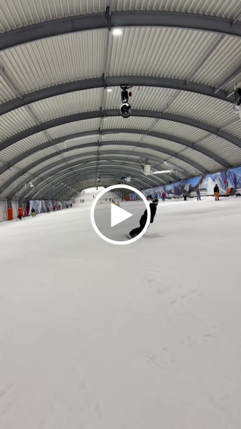 Customer video review of Women's Black Baggy Drawstring Durable Snow Pants