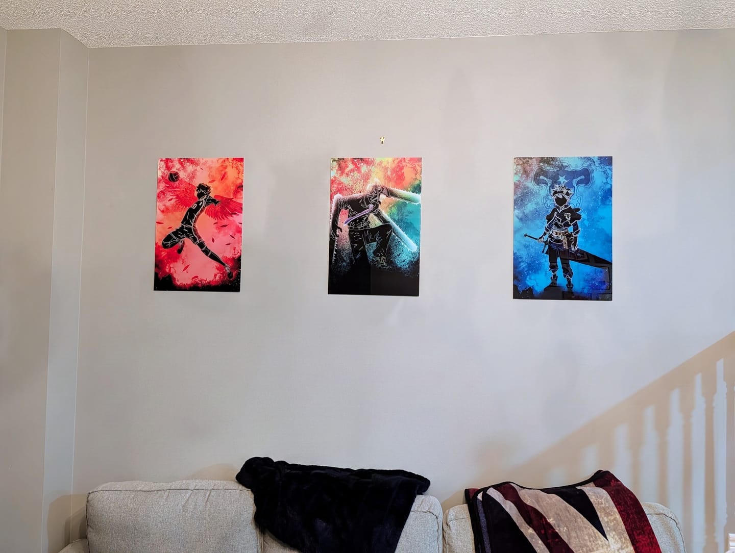 Customer photo review of Soul of the Strongest Plexi Glass Wall Art