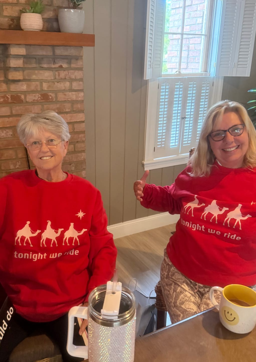 Customer photo review of Tonight We Ride, 3 Wise Men - Christmas Sweatshirt