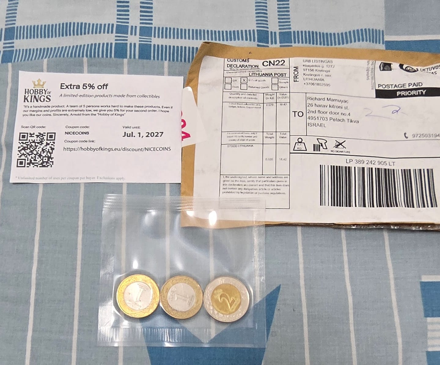 Customer photo review of Saudi Arabia 2 Riyals - Salman Coin KM79 2016