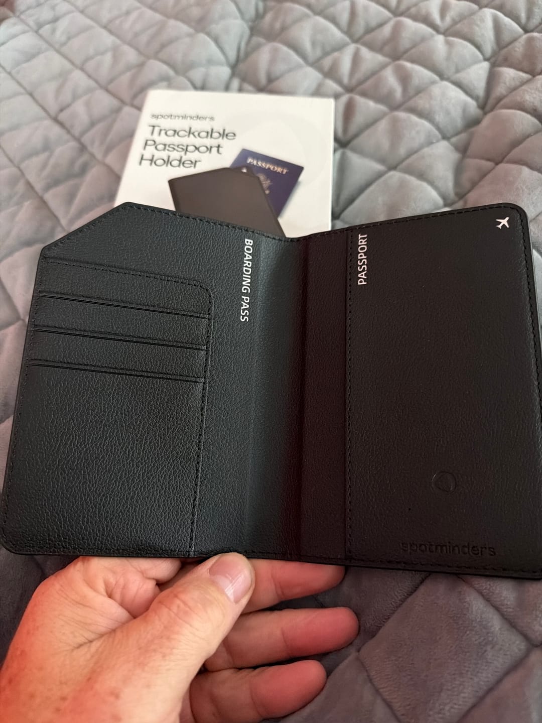 Customer photo review of Passport Holder Air
