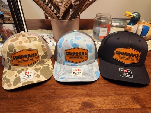 Customer photo review of Richardson 112 Custom Leather Patch Hats