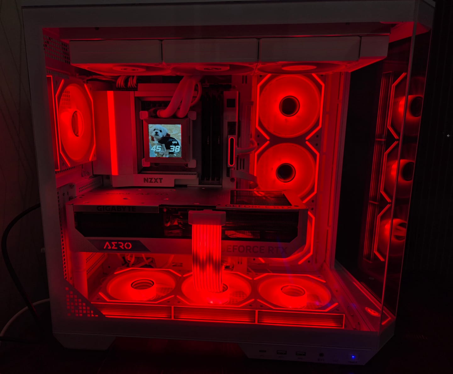 Customer photo review of AsiaHorse Hydrus ARGB PSU Uzatma Kablosu