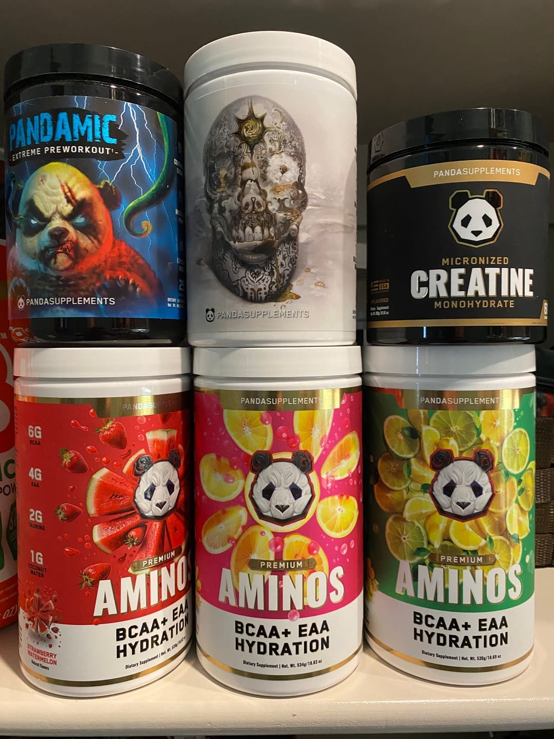 Customer photo review of AMINOS | BCAA + EAA + HYDRATION + ELECTROLYTES (Kiwi Strawberry)