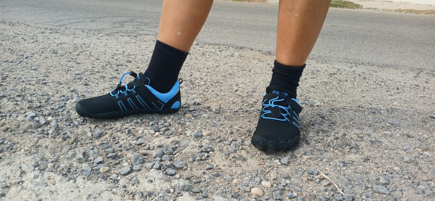 Customer photo review of Vigor II Pro - Zapatos Barefoot