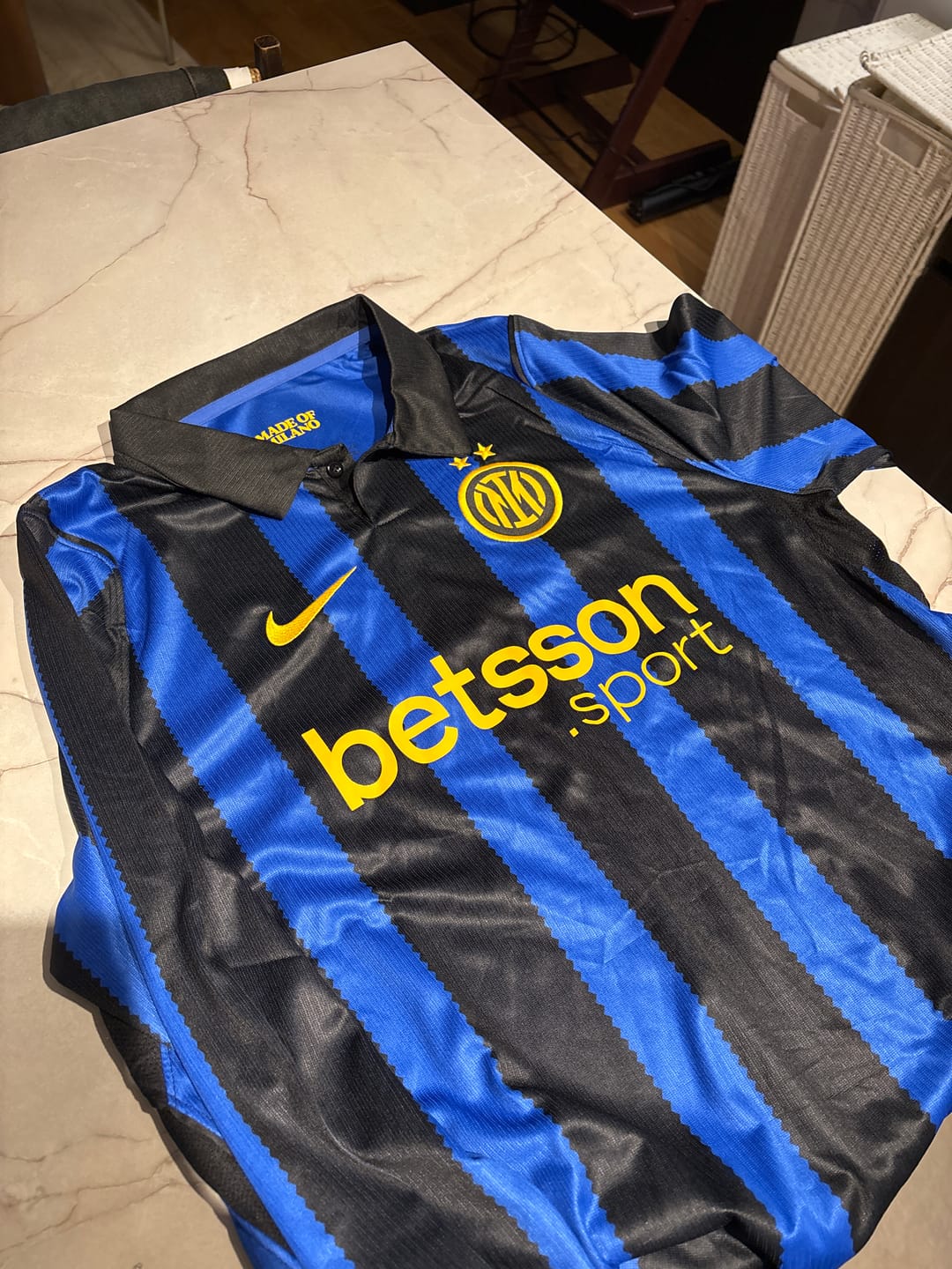 Customer photo review of KKGool - Maillot Inter Milan Domicile 2026/2027 Manches longues