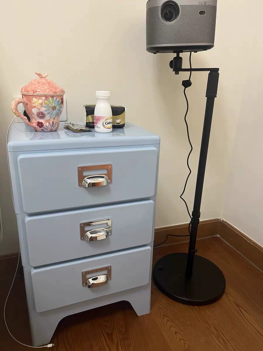 Customer photo review of KKUSO ABS 3-DRAWER CABINET - MILO POWDER BLUE