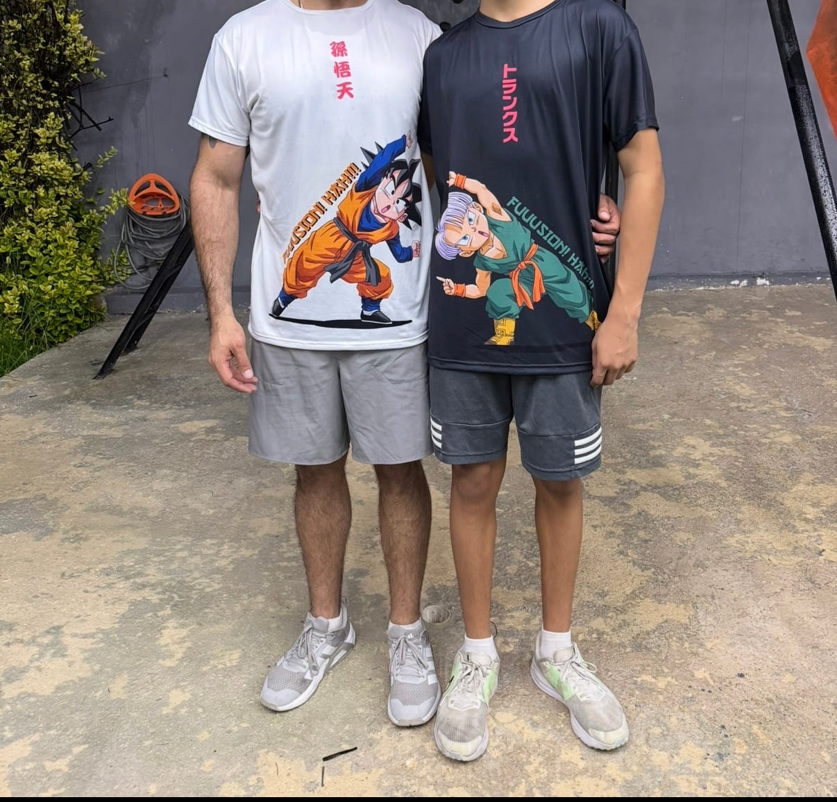 Customer photo review of Playera Pijama Dragon Ball Z Fusión Trunks