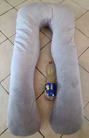 Customer photo review of כרית הריון והנקה