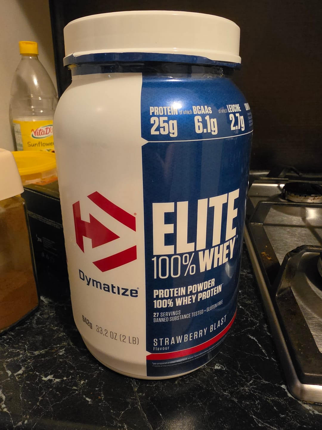 Customer photo review of Dymatize Elite Whey (907 g)
