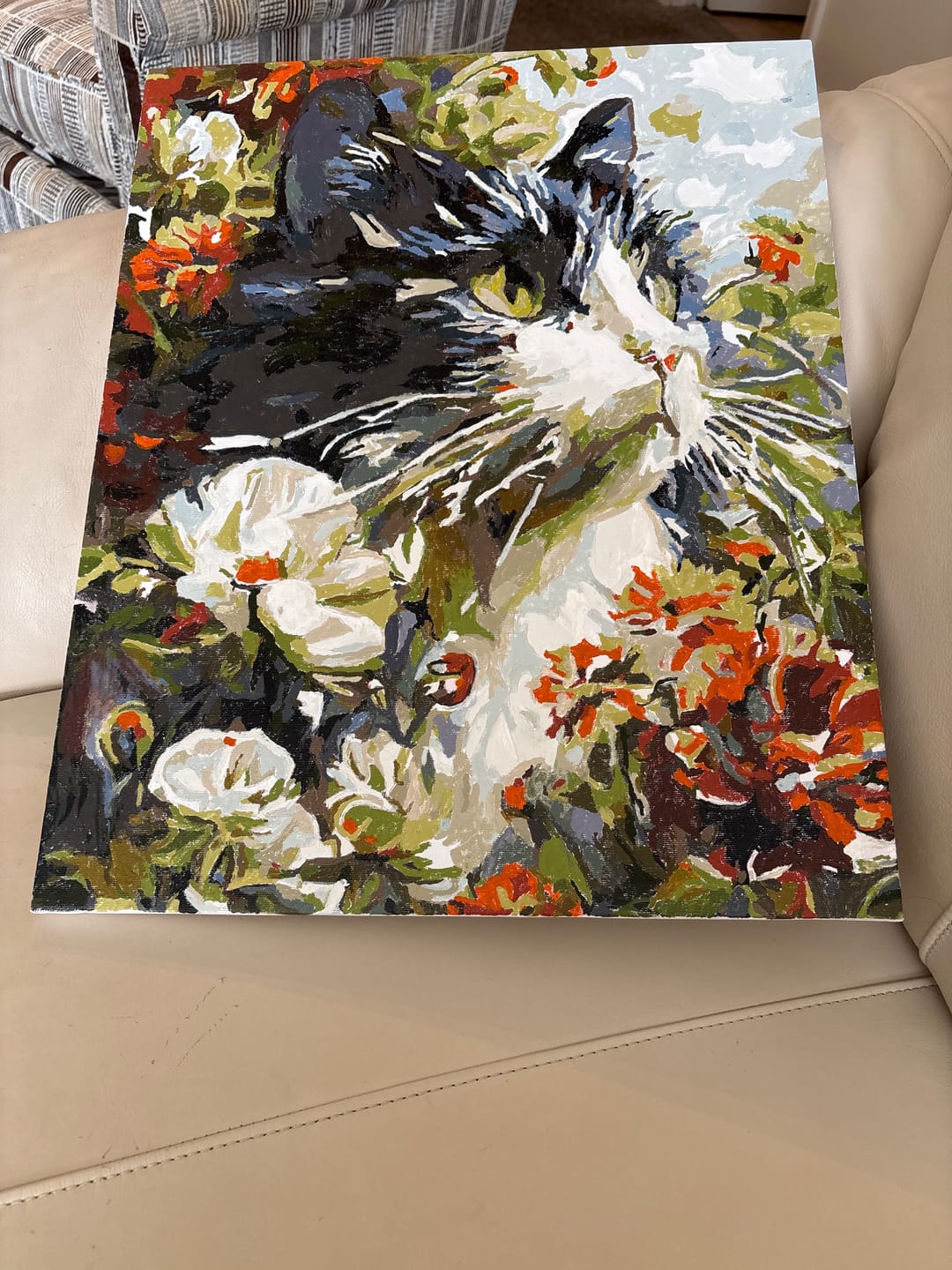 Customer photo review of Floral Cat