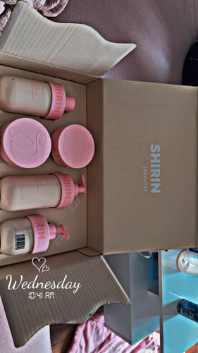 Customer photo review of The Complete Bodycare - 5er Set Glazed Strawberry Butter Cream