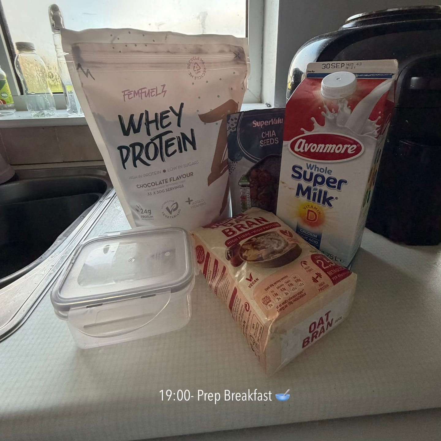 Customer photo review of Whey Protein