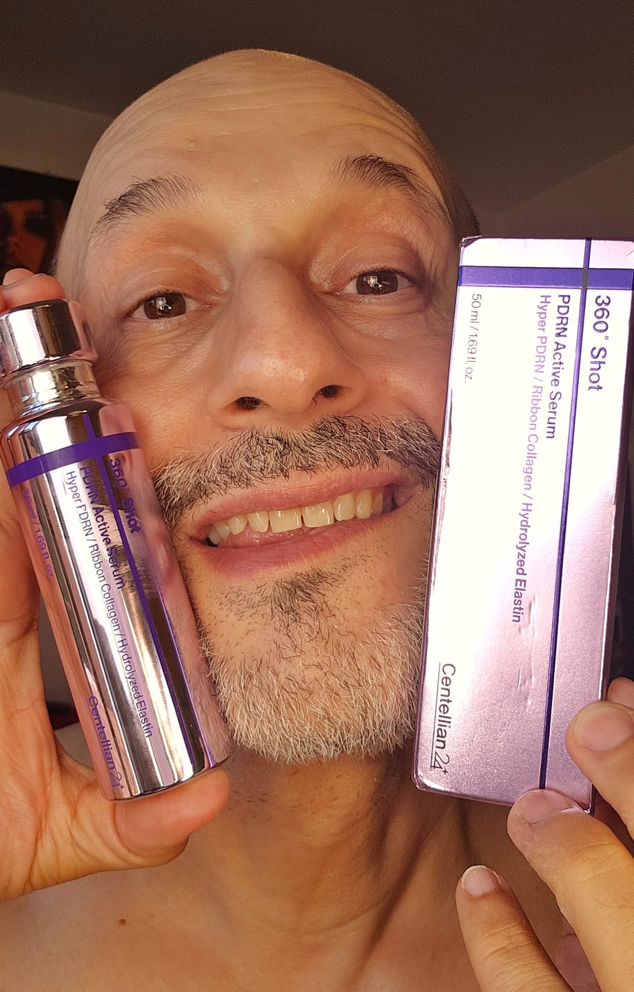 Customer photo review of 360º Shot PDRN Active Serum 50ml