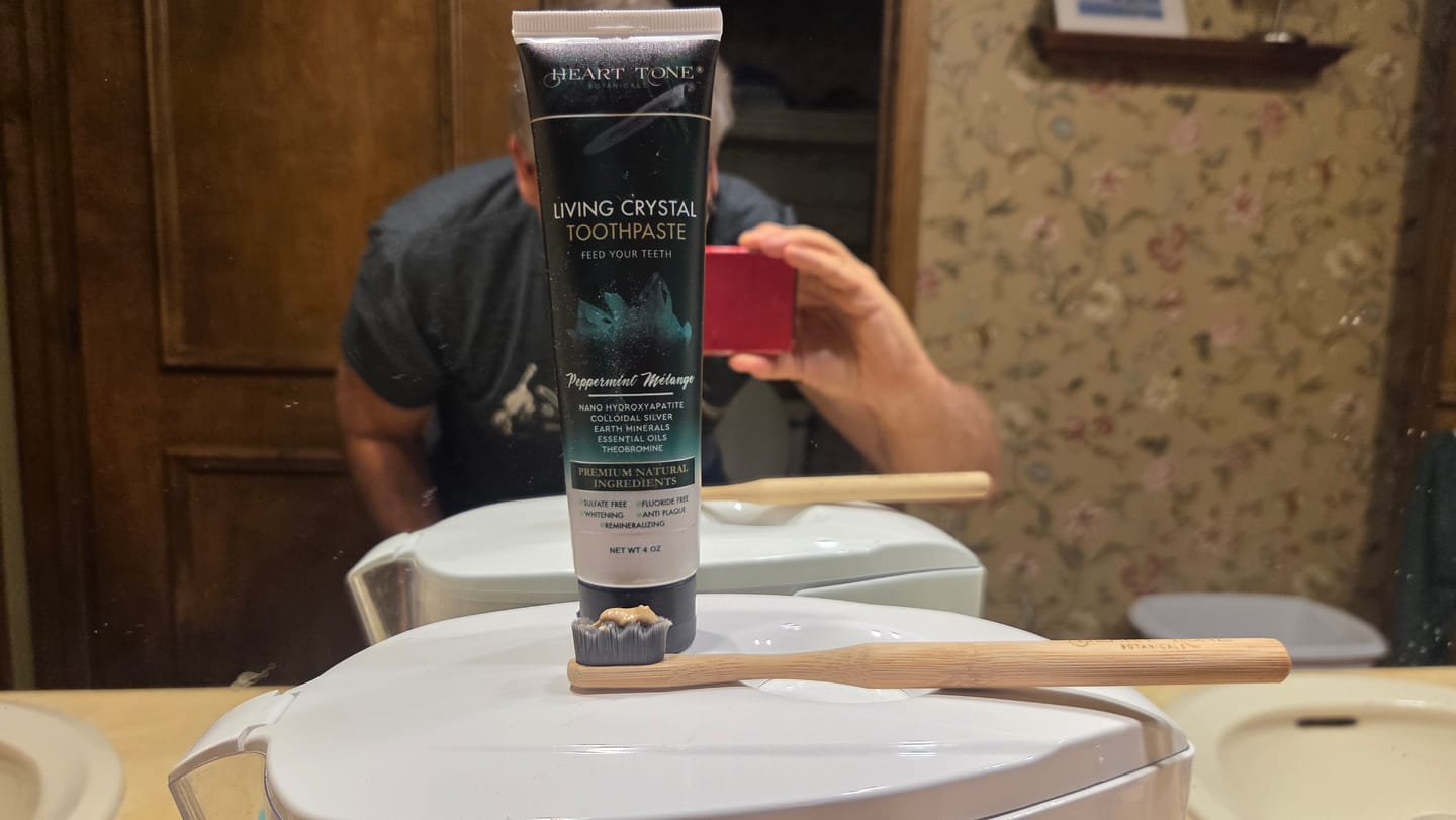 Customer photo review of Bamboo Toothbrush