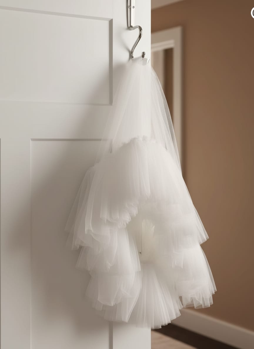 Customer photo review of The "Aria" Veil