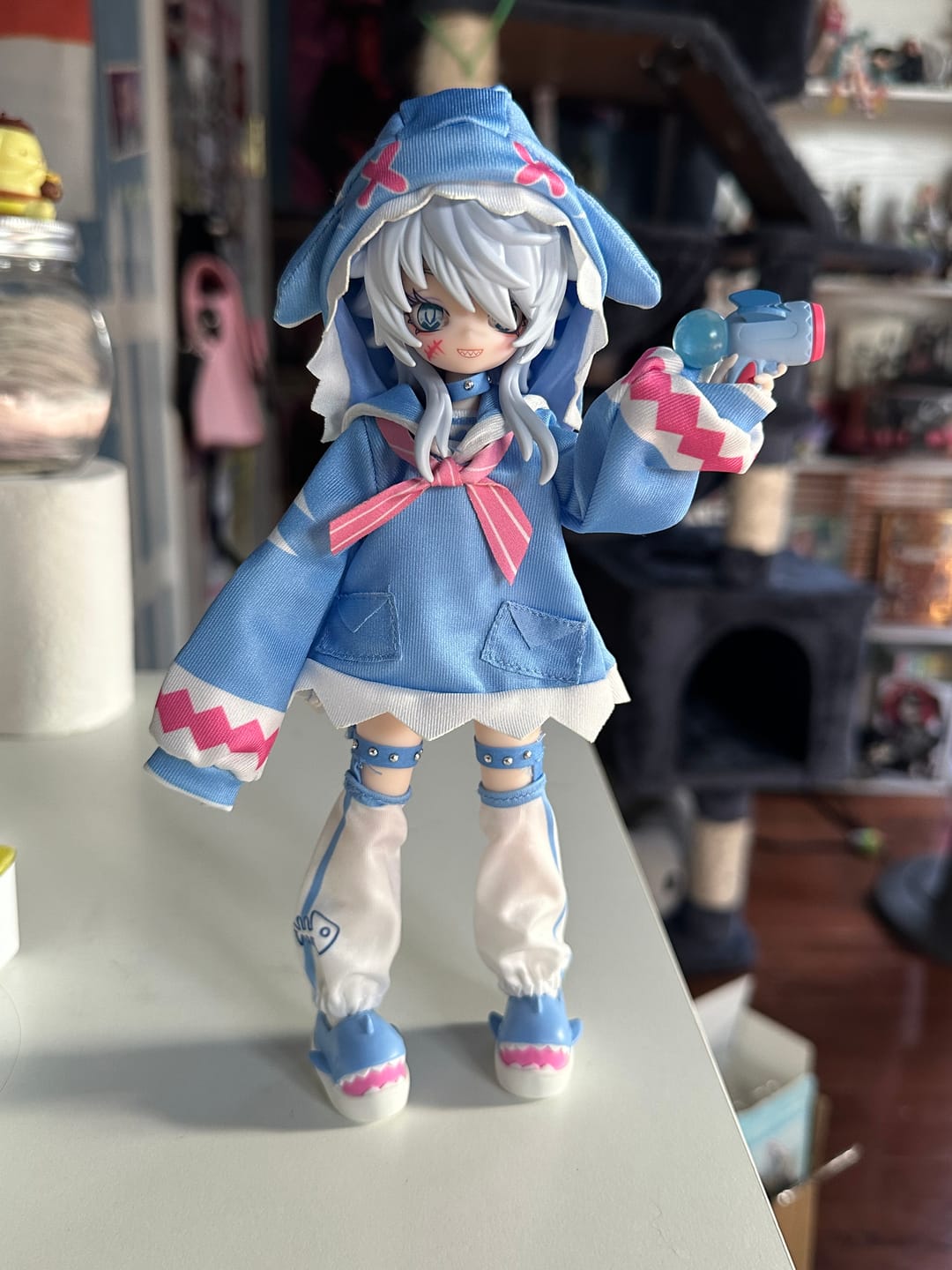 Customer photo review of X Elite Agent Series Shark 1/8 BJD Limited Action Figure