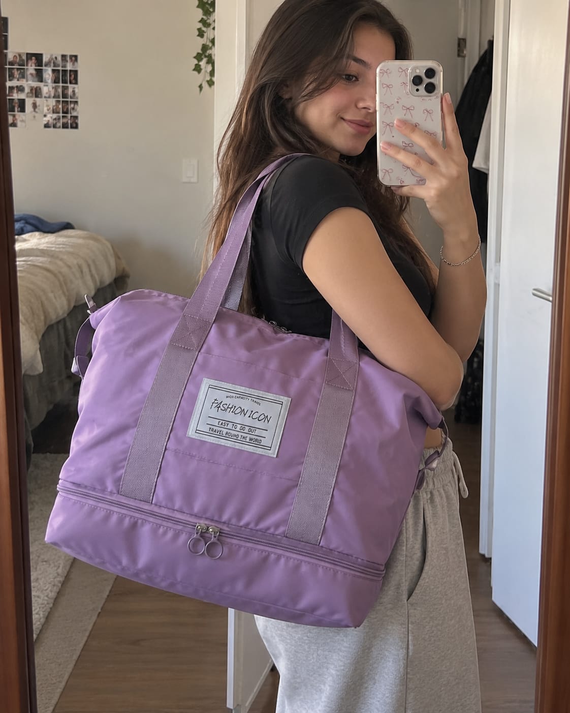 Customer photo review of ROVIXO GO | תיק נסיעות מתקפל