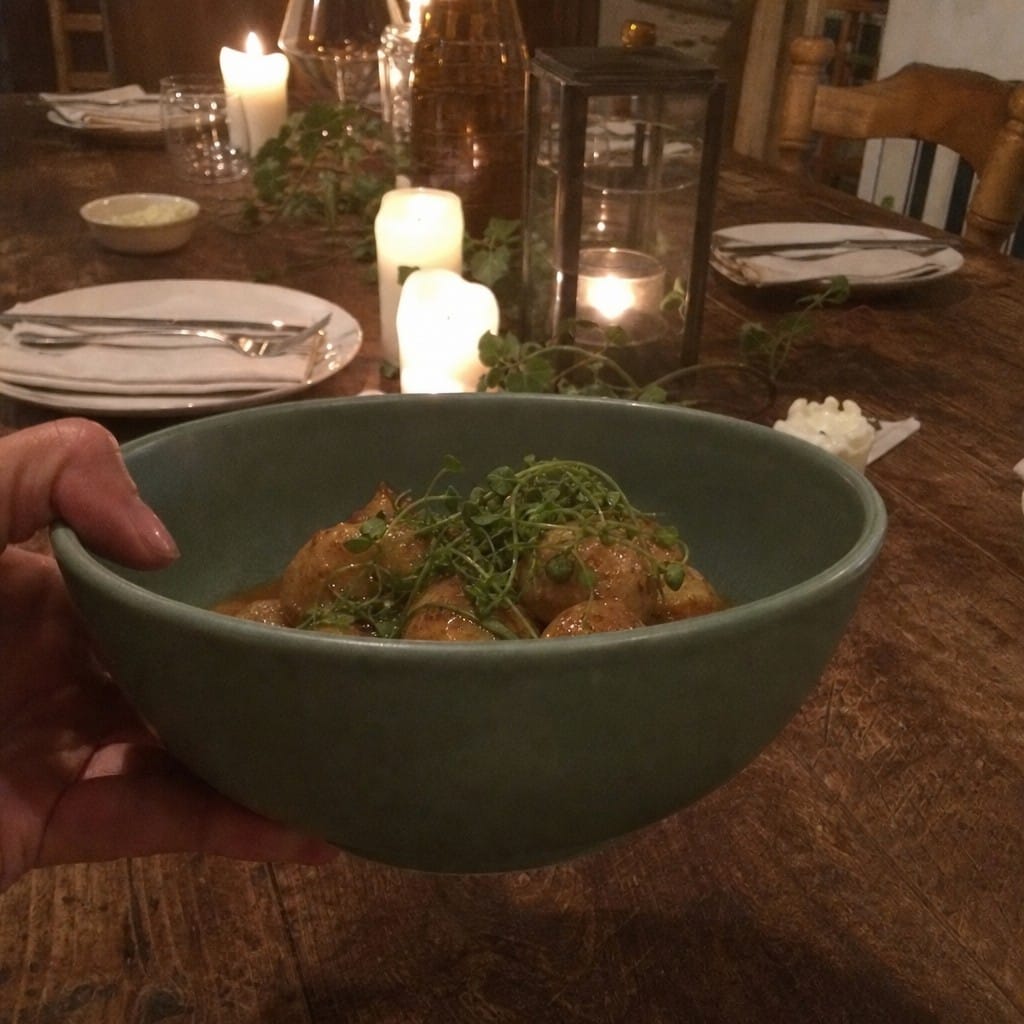 Customer photo review of Deep Bowls Andorra Green Porcelain for Casual Dining (Pack of 12)