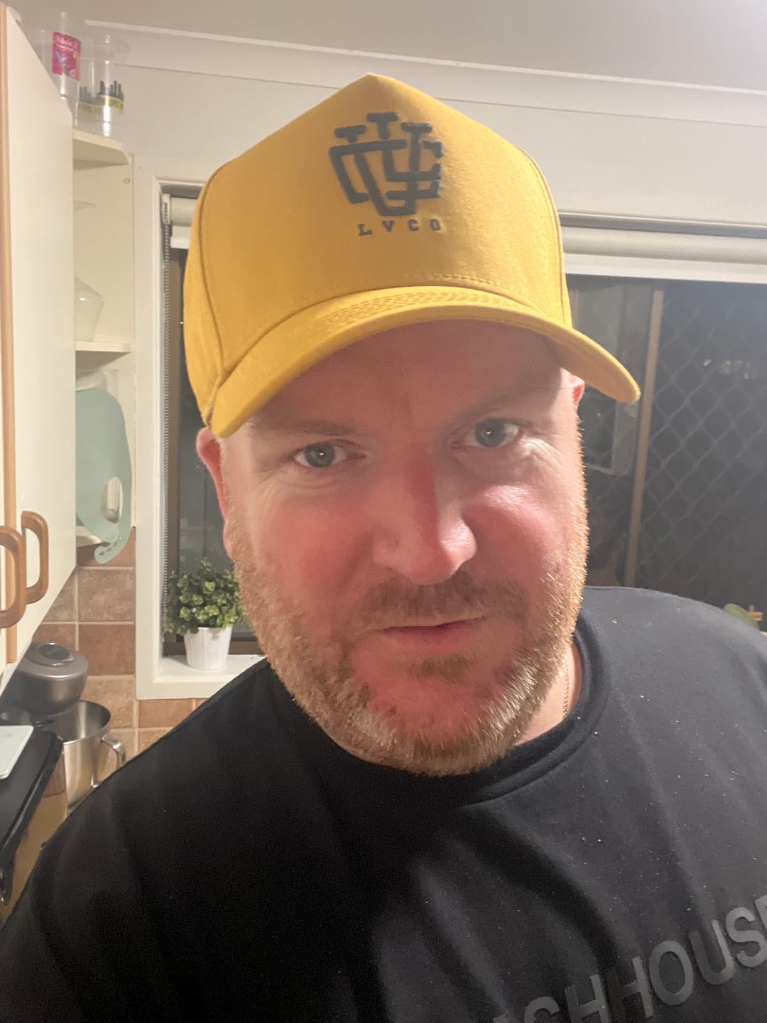 Customer photo review of ULTRA FIT Vegas Gold A-Frame Snapback
