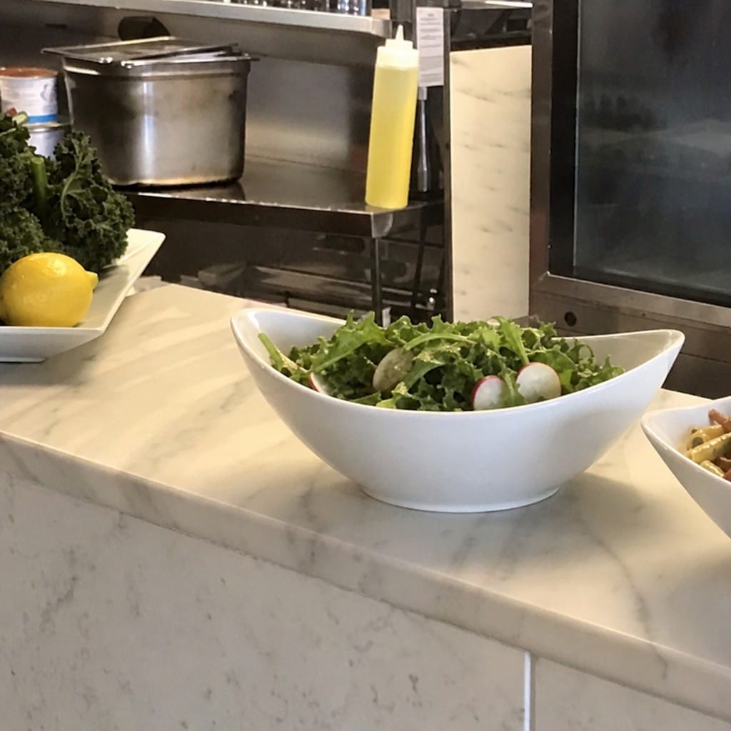 Customer photo review of Bowls 852ml Porcelain for Buffet Displays (Pack of 6)