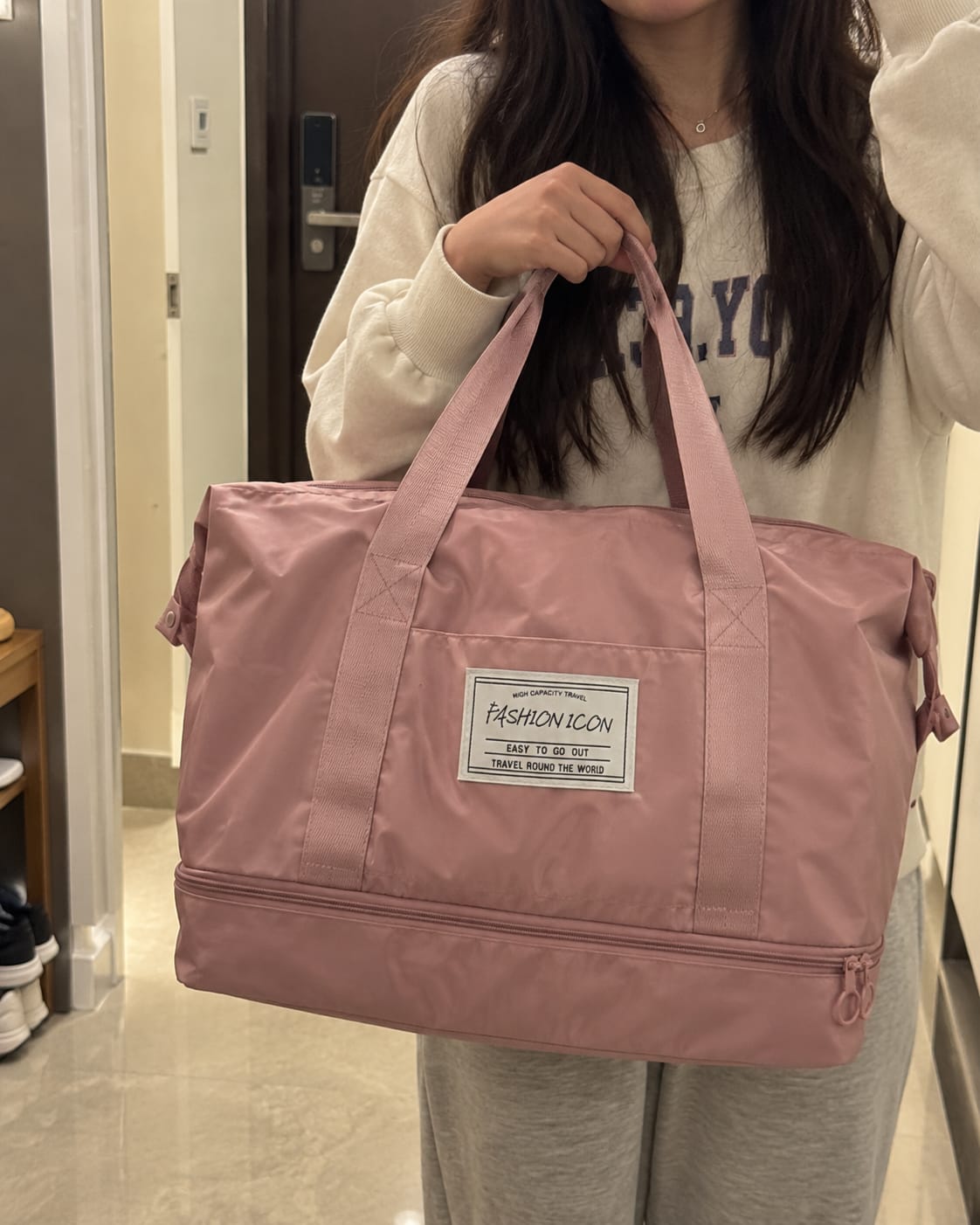 Customer photo review of ROVIXO GO | תיק נסיעות מתקפל
