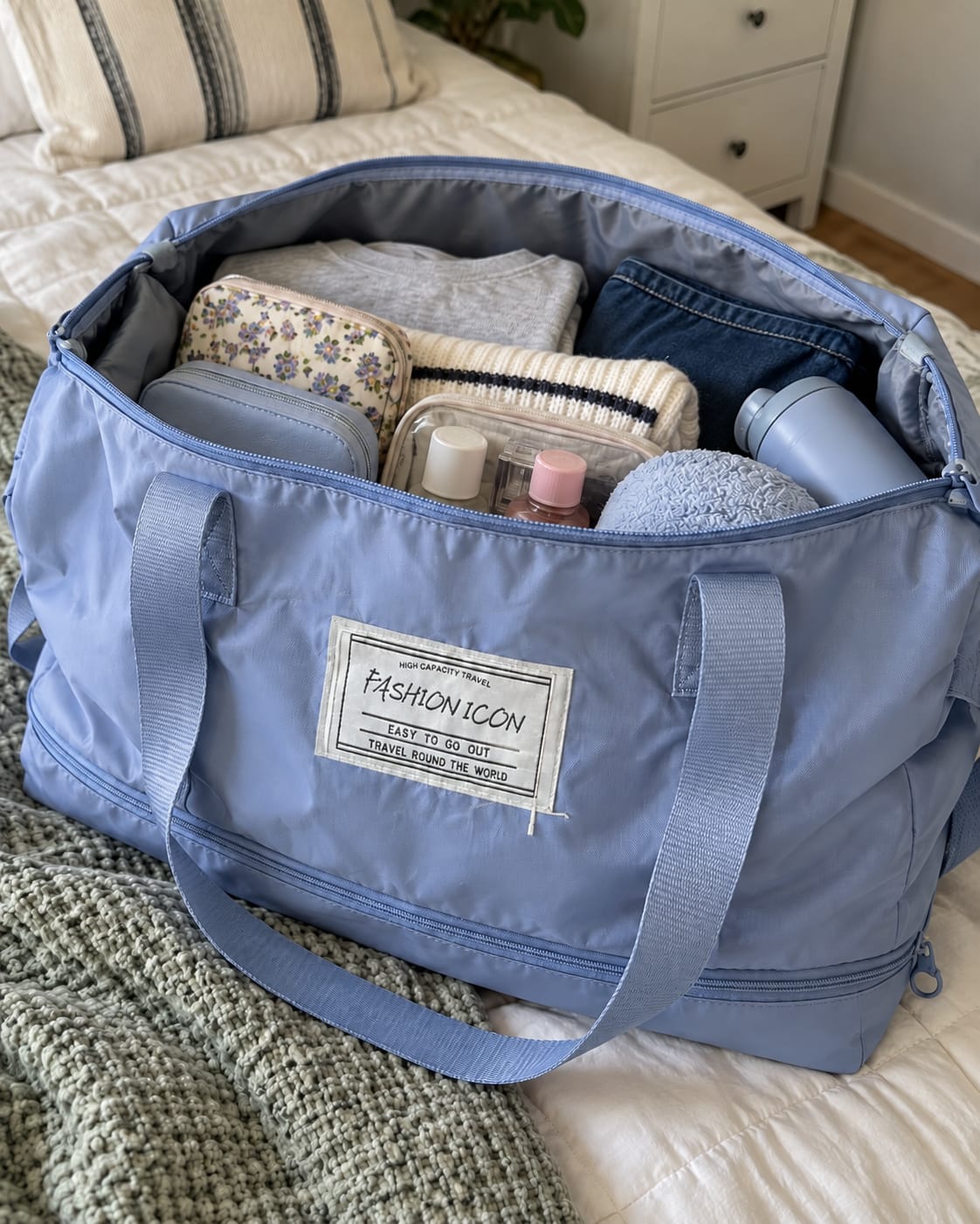 Customer photo review of ROVIXO GO | תיק נסיעות מתקפל
