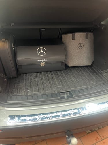Customer photo review of Aufbewahrungsbox für den Kofferraum des Autos
