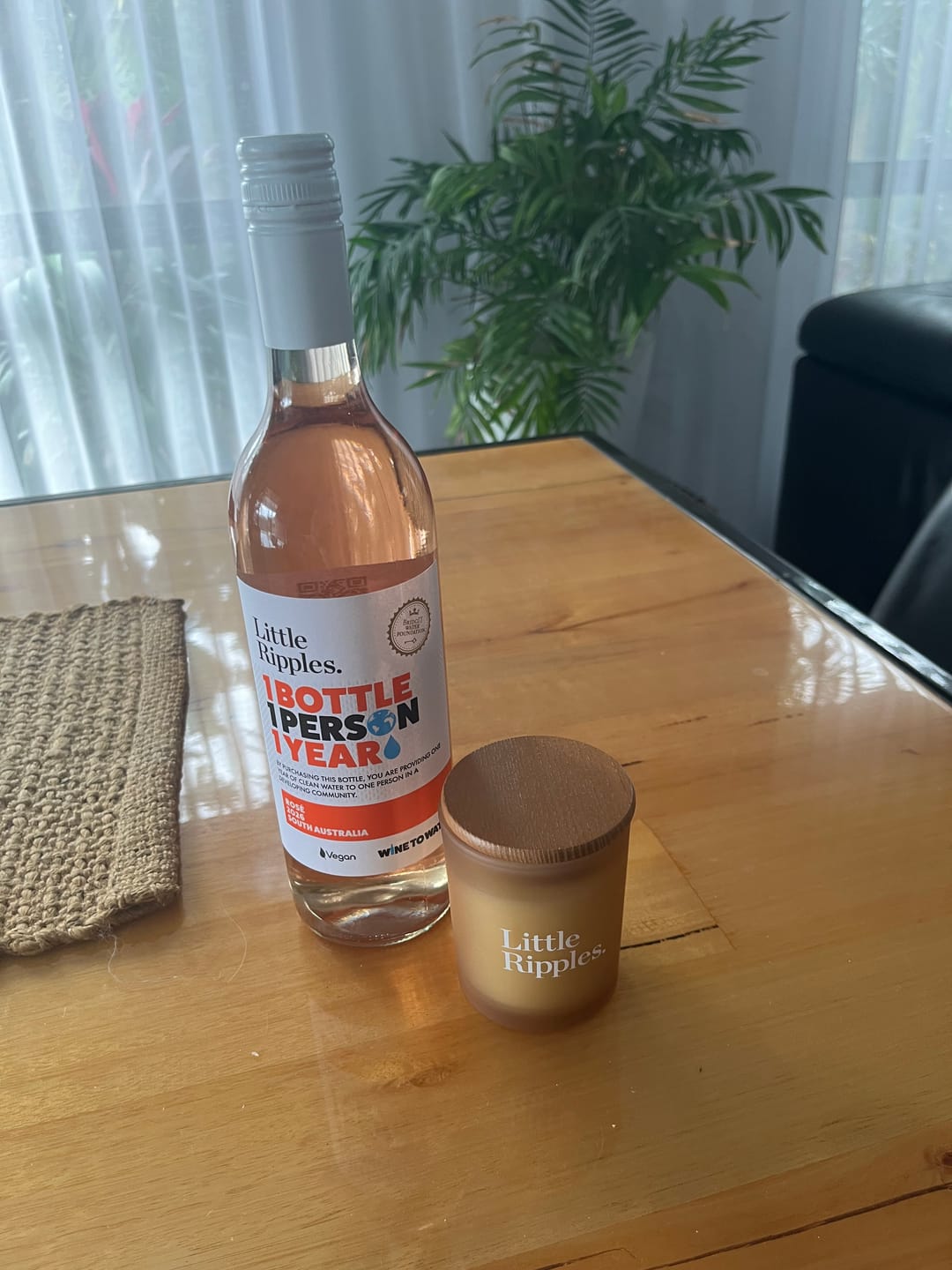 Customer photo review of Mulled Wine Candle GWP