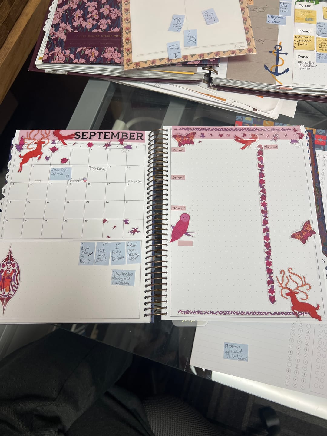Customer photo review of Love-In-Idleness | Decorative Stickers
