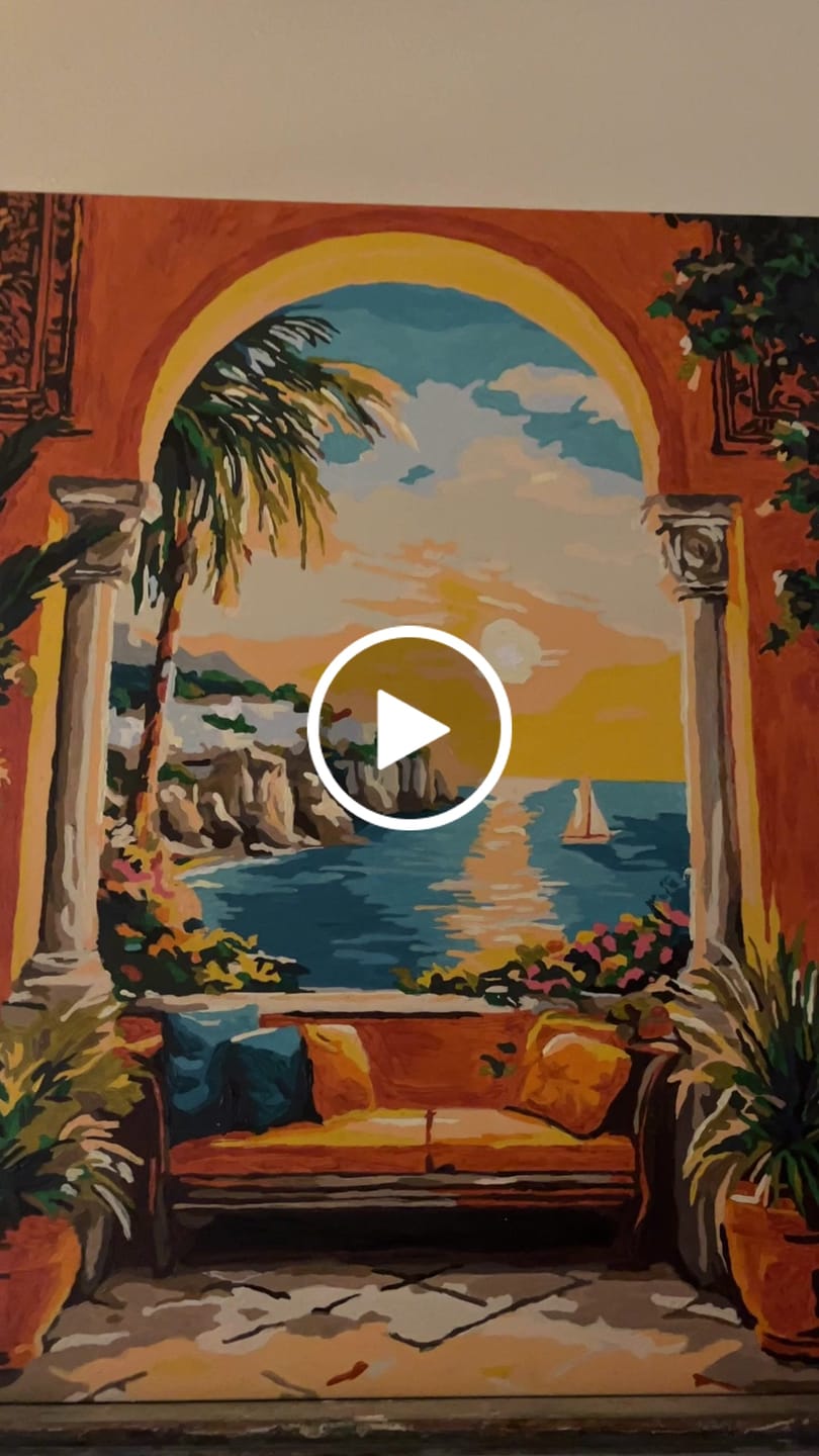Customer video review of Sunset on the Amalfi