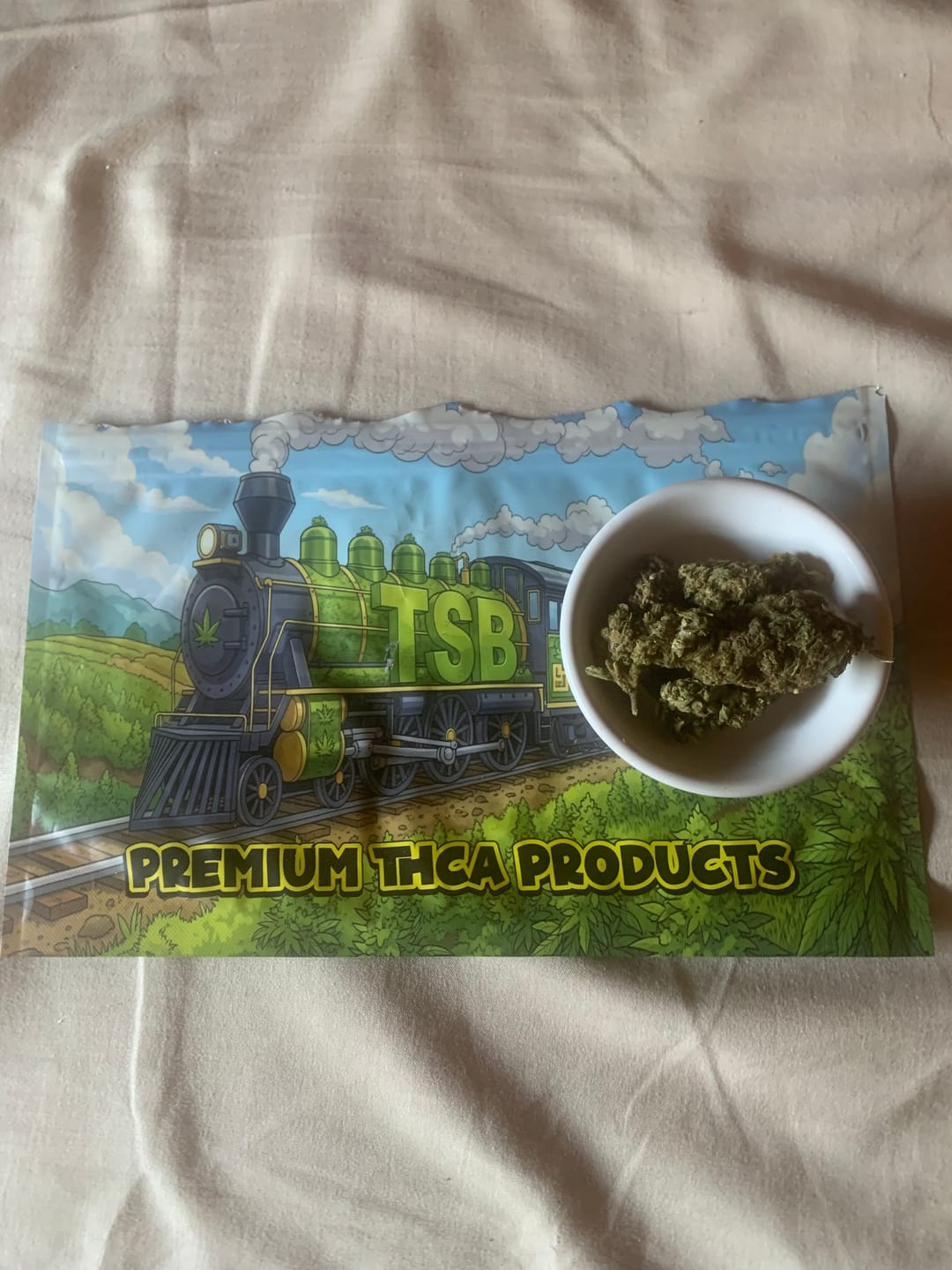 Customer photo review of Cheap THCA Flower Ounce