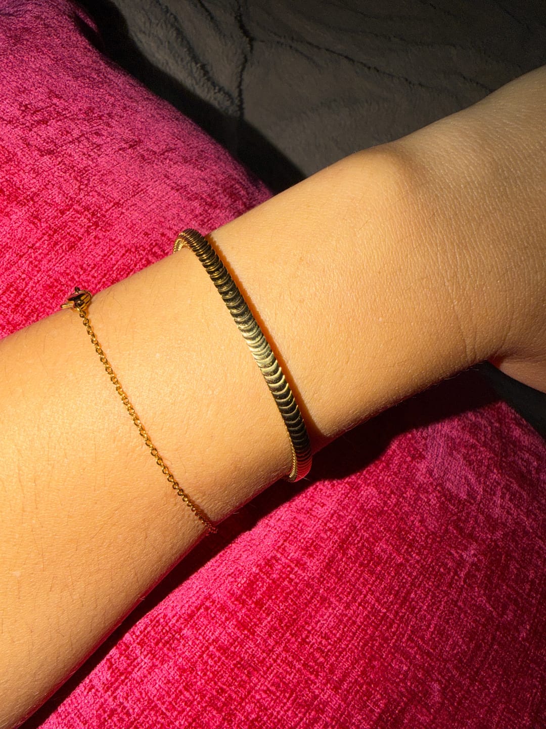 Customer photo review of Nylah Bracelet