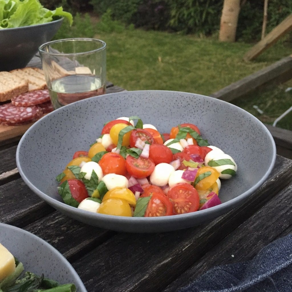 Customer photo review of Coupe Bowls Grey Porcelain for Stylish Dining (Pack of 6)