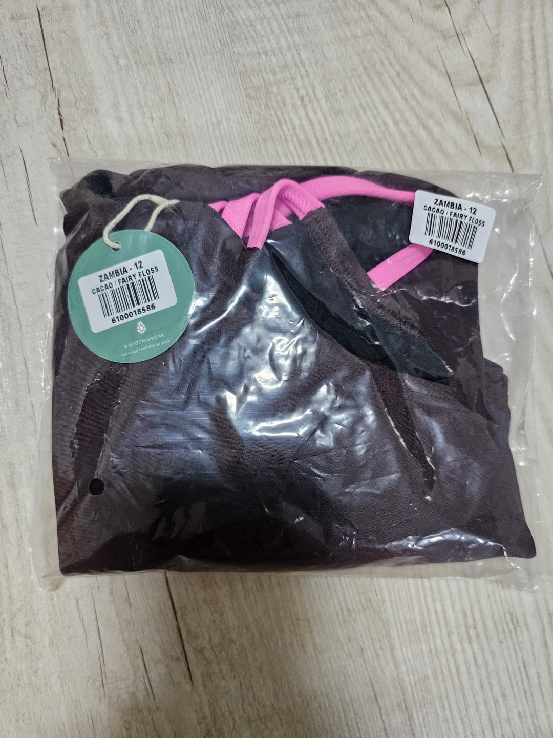 Customer photo review of ZAMBIA ONE PIECE - Cacao|Fairy Floss (Pre-Order)