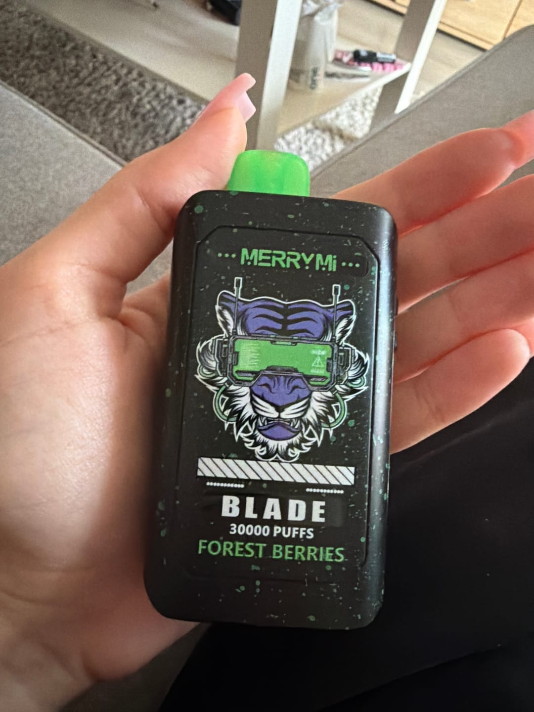 Customer photo review of MerryMi Blade 30K Puffs | Vape Descartável Portugal 5% Nicotina
