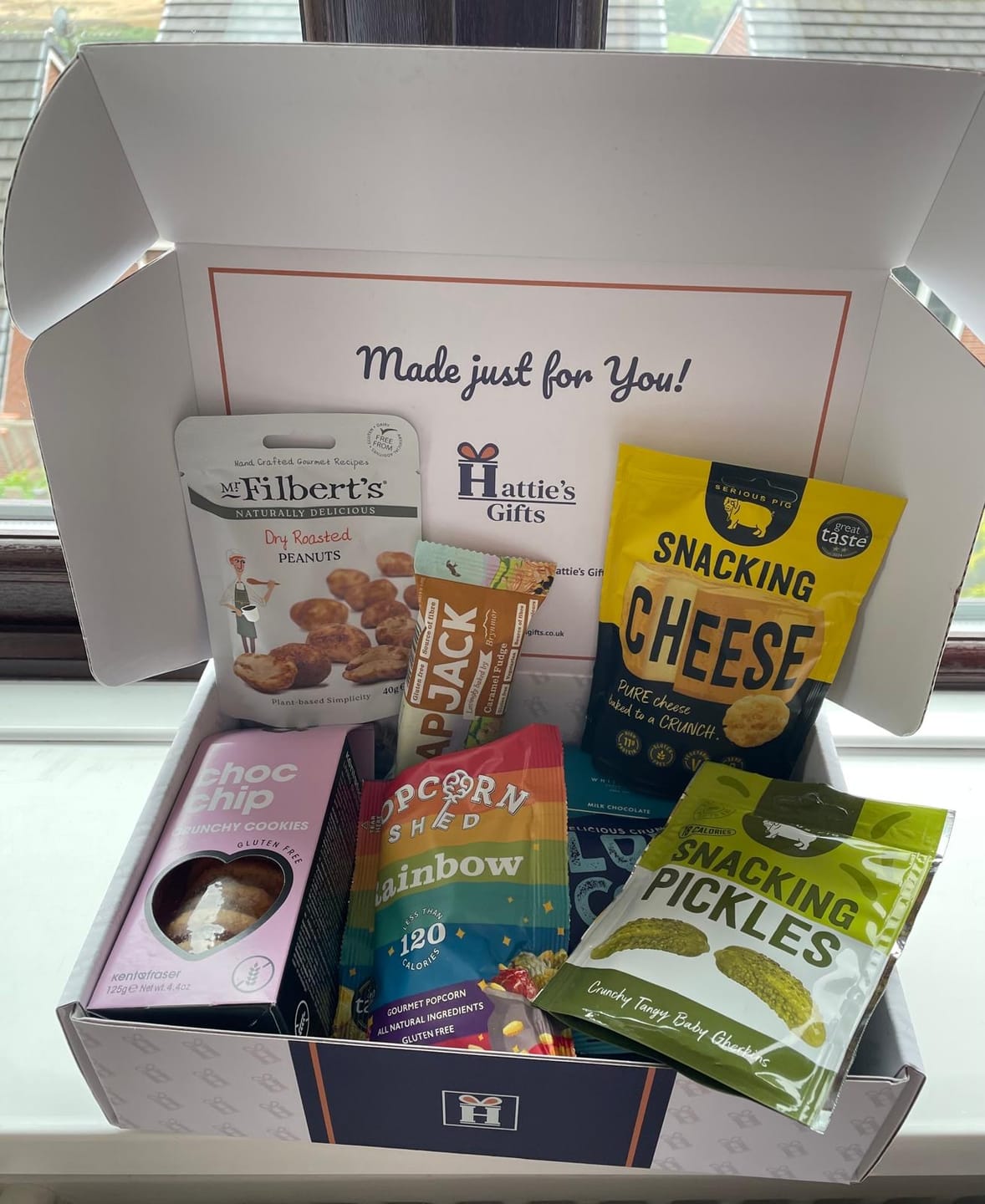 Customer photo review of Gluten Free Snack Hamper