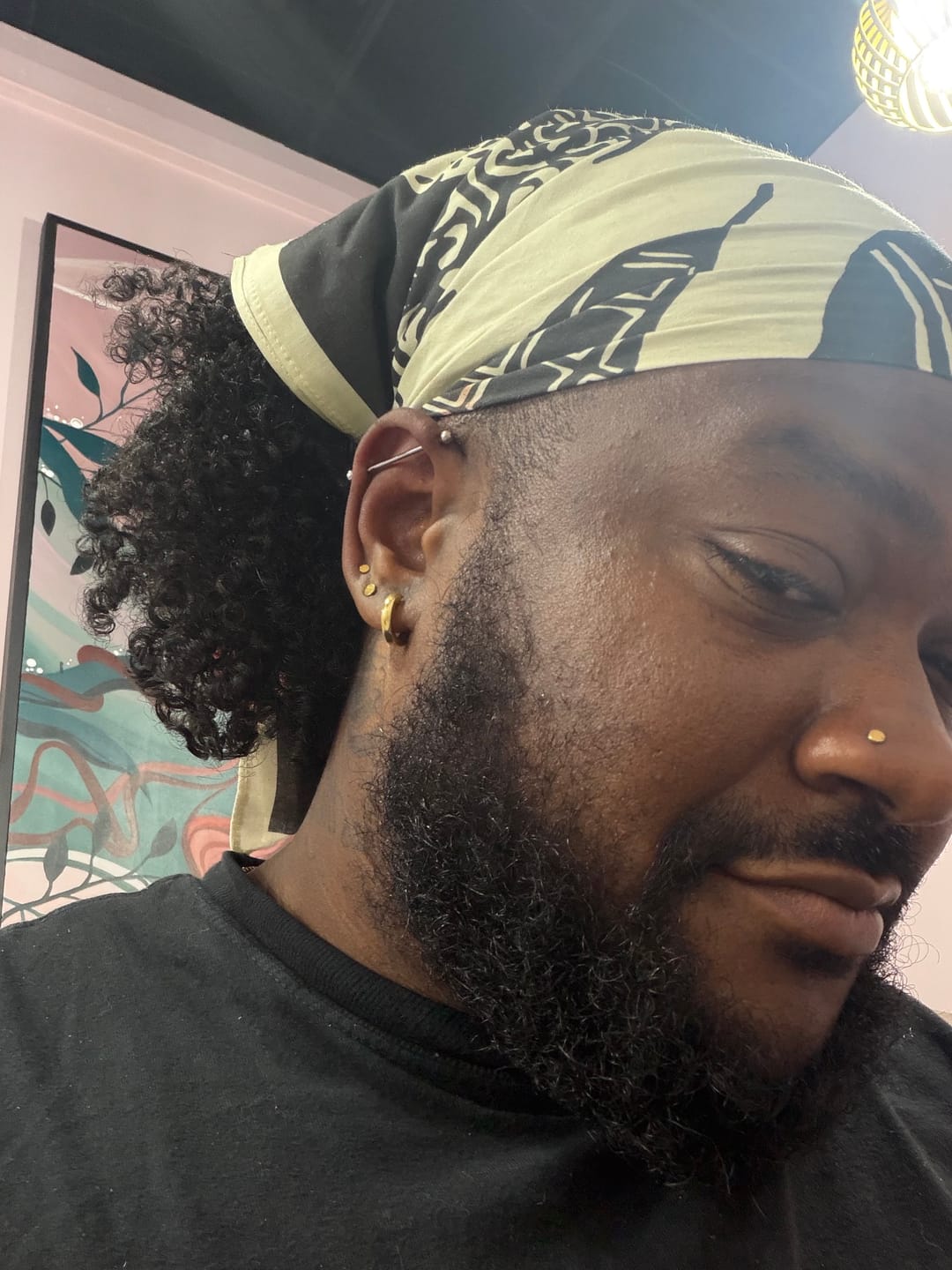 Customer photo review of Repose Bandana