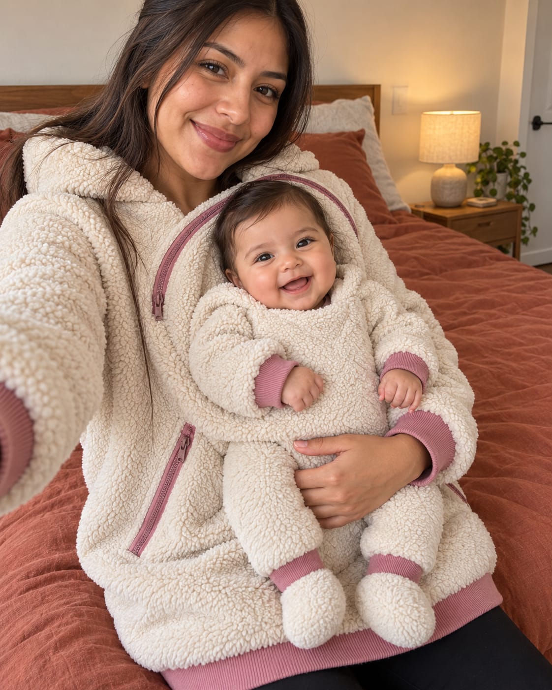 Customer photo review of NÄHLI Duo – Hoodie mit Babyeinsatz