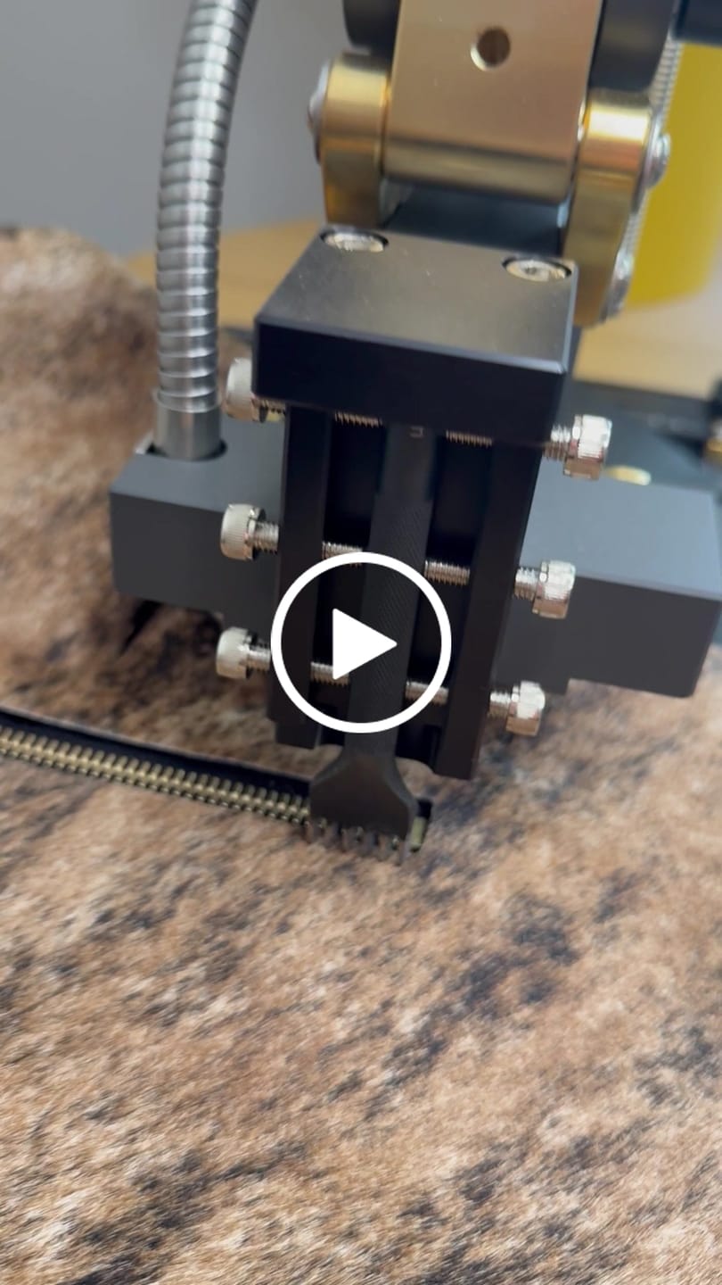Customer video review of Pricking iron jig