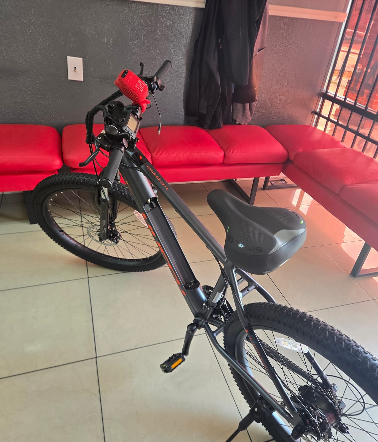 Customer photo review of Air Cushion Bike Seat
