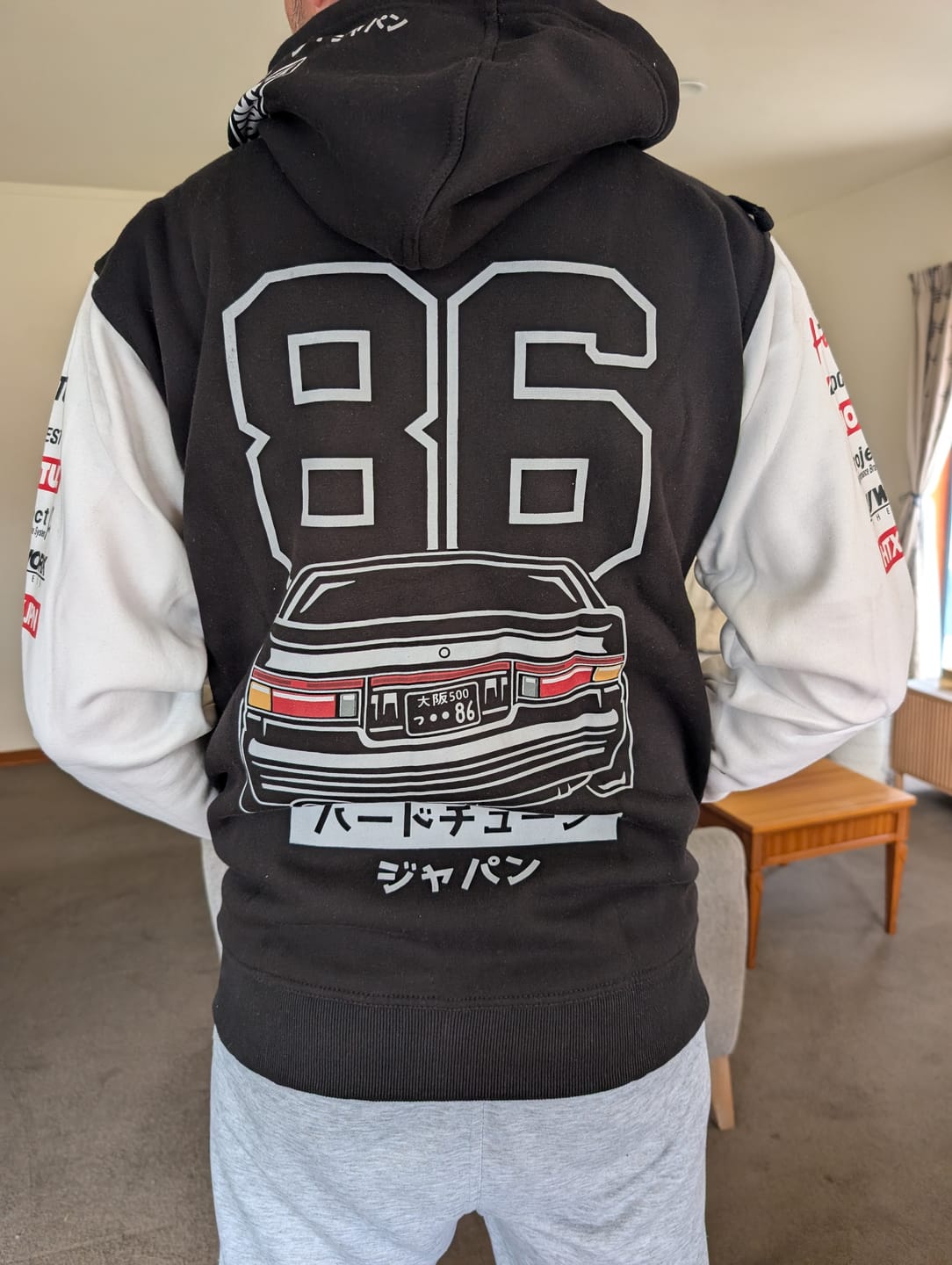 Customer photo review of Toyota AE86 Trueno Hoodie