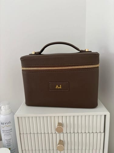 Customer photo review of Vanity Case en Cuir