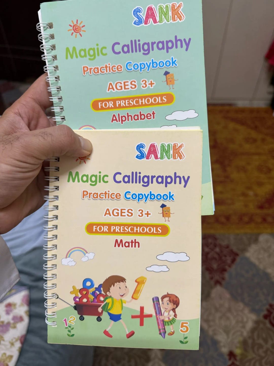 Customer photo review of EUROROX™ Magic Writing Practice Book