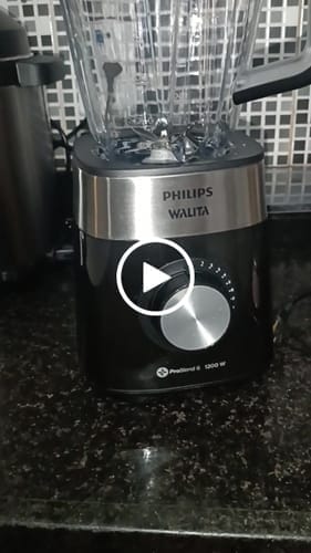 Customer photo review of PHILIPS Liquidificador Série 5000, RI2242, Preto, Jarra Inquebrável, Walita