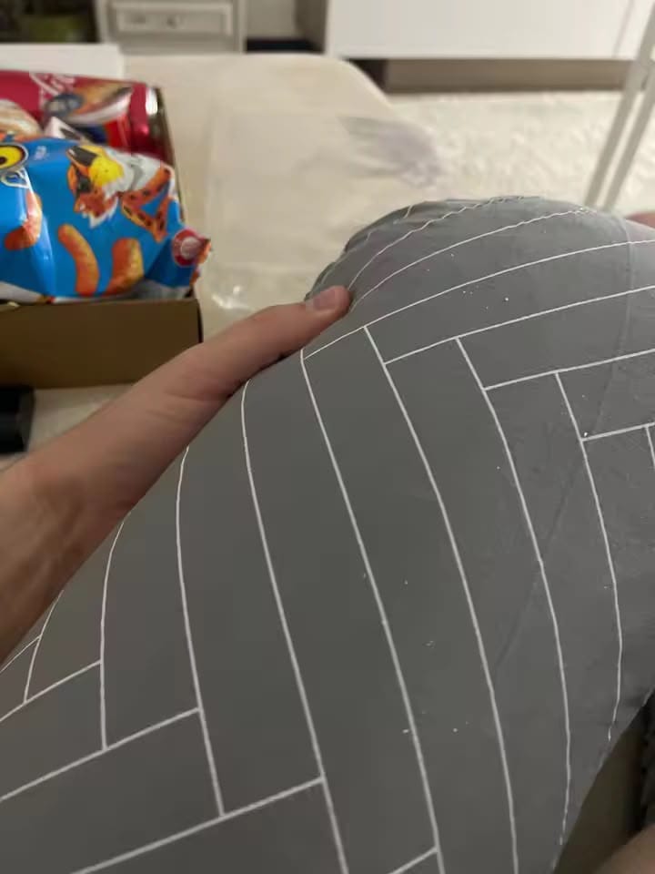 Customer photo review of כרית הריון והנקה