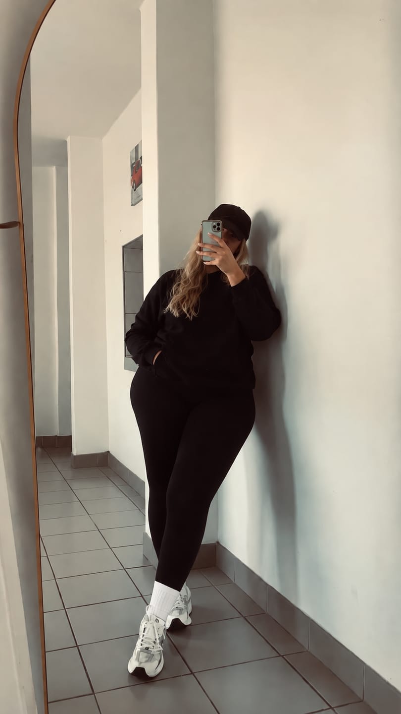 Customer photo review of Pefili ''CurveFlex'' Standart Beden Peluşlu Dikişsiz Tayt