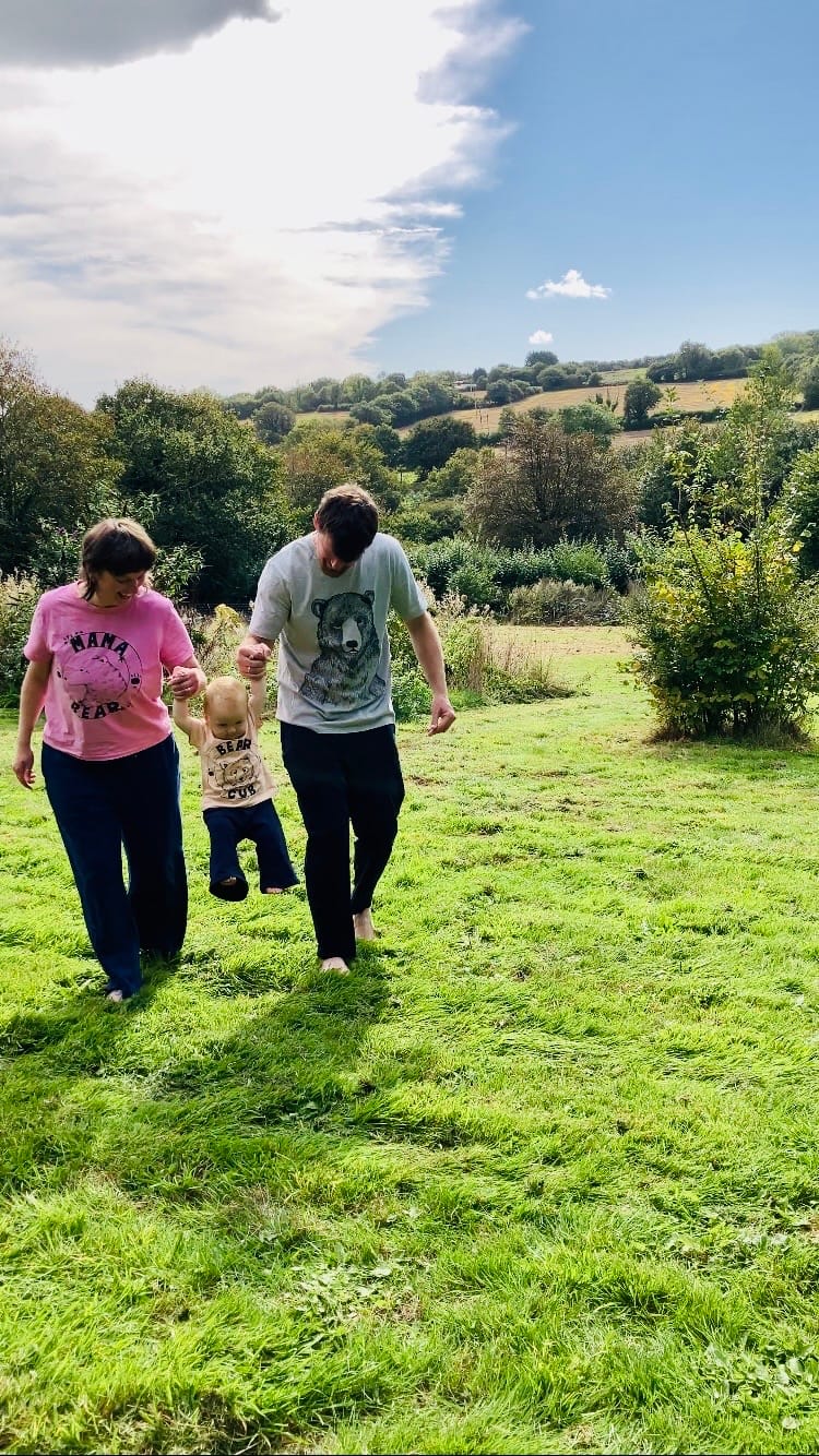 Customer photo review of Bear Cub Badge Baby/Kids T-Shirt
