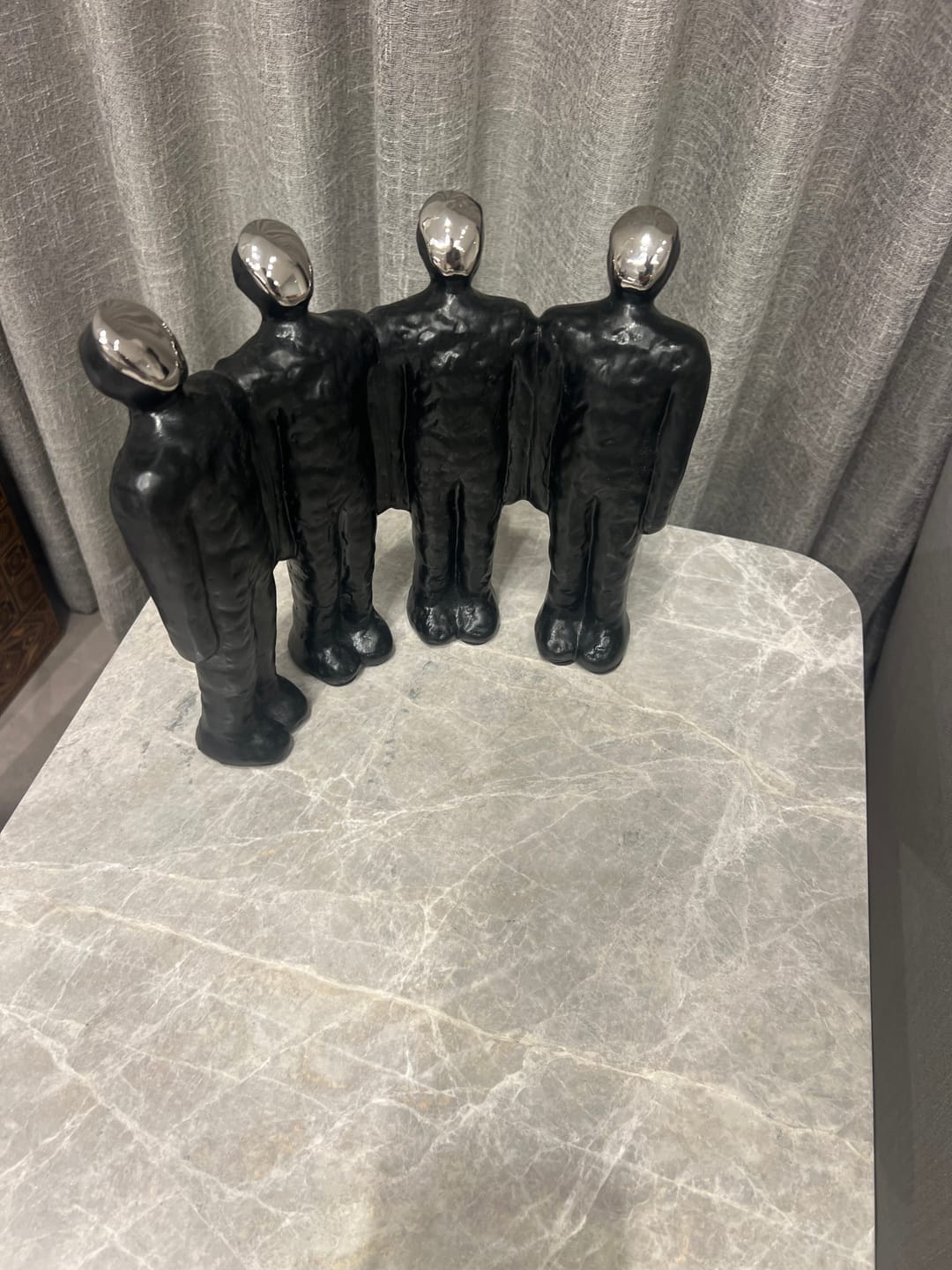 Customer photo review of Ceramic Figure decoration -Black FA-D22106