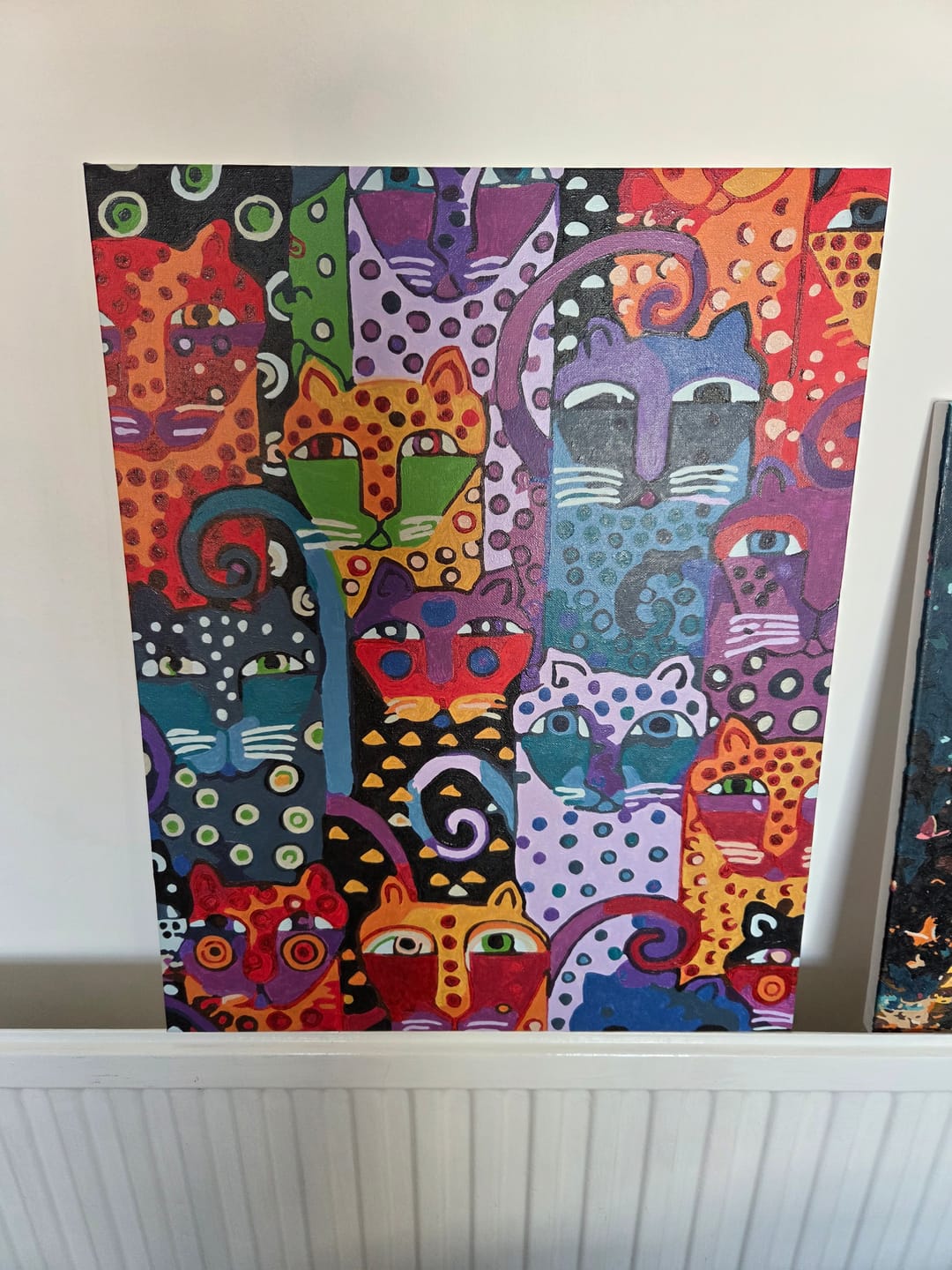 Customer photo review of Chats abstraits
